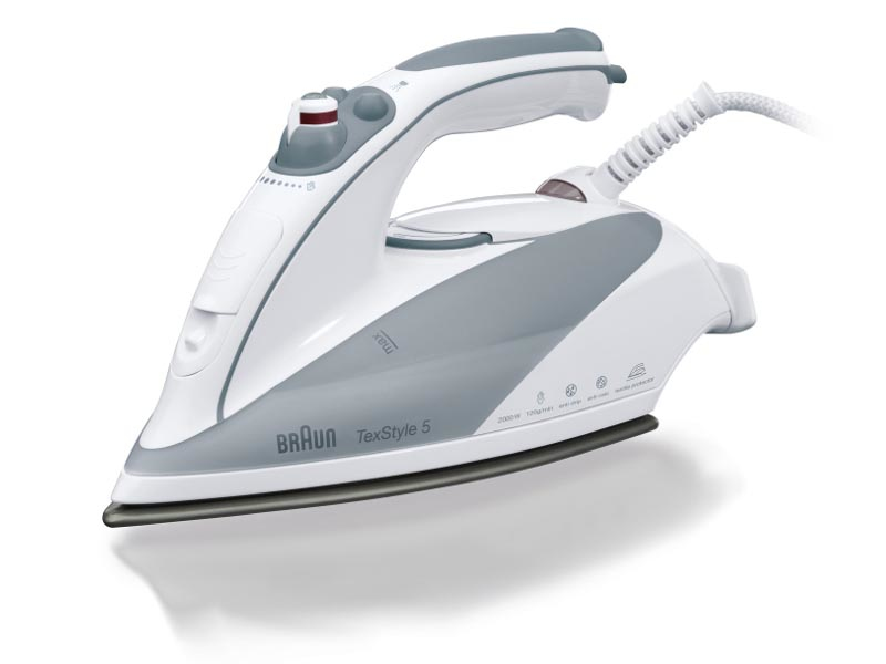 Braun TS535TP iron Dry & Steam iron Eloxal soleplate