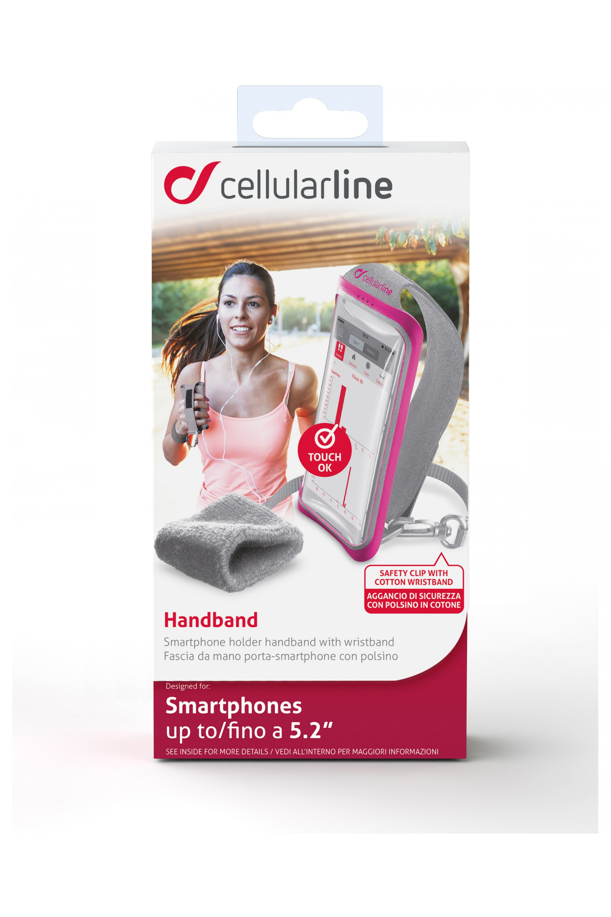 Cellularline Handband - Up to 5.2” – image 2