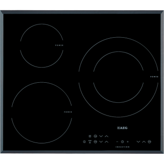 AEG HK633227FB hob Black Built-in 3 zone(s)