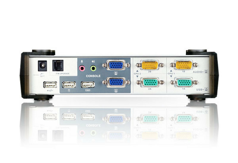 ATEN CS1742 KVM switch Silver – image 3