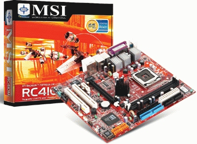 MSI RC410M2-FI LGA 775 (Socket T) micro ATX – image 2