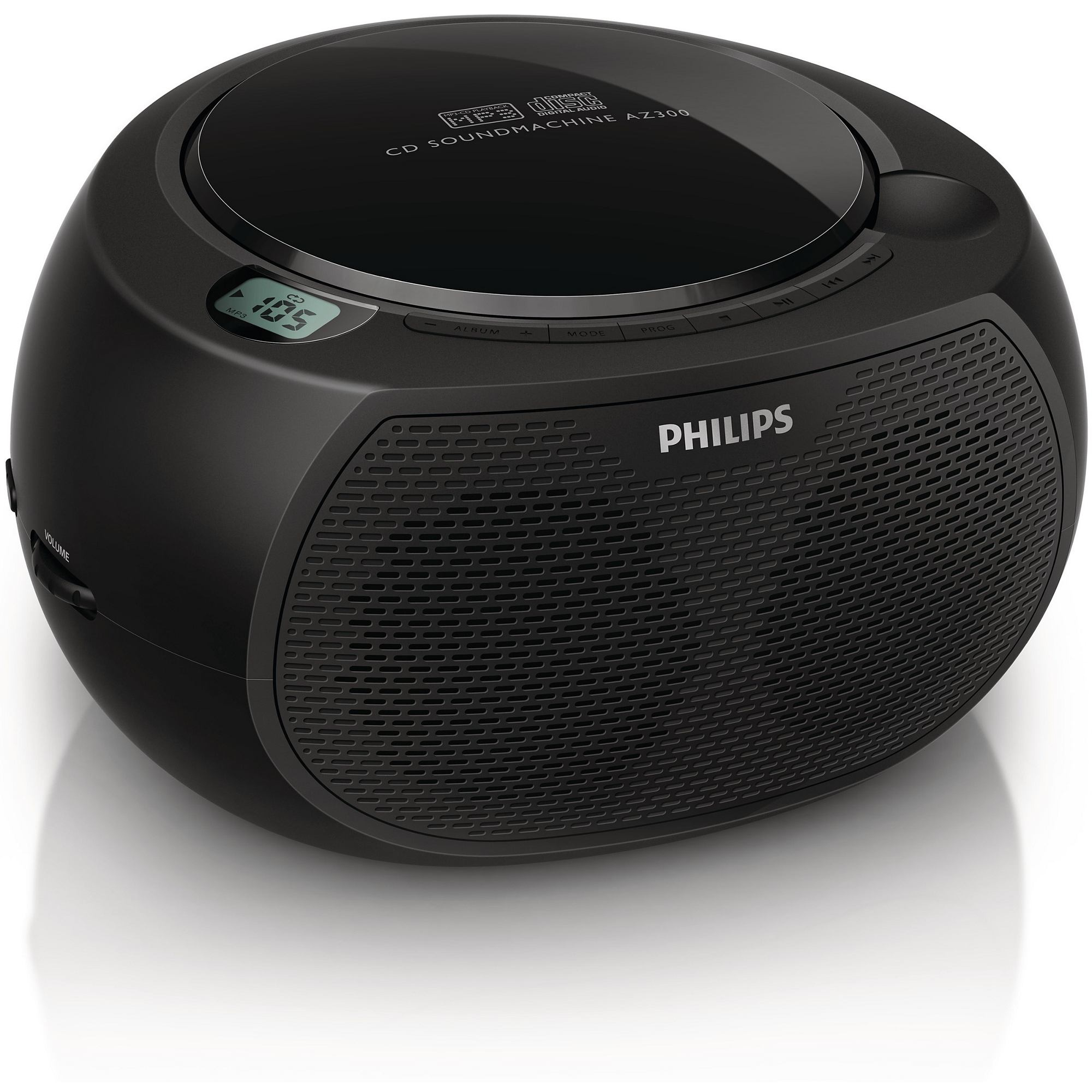 Philips AZ380/93 CD player Black Portable CD player