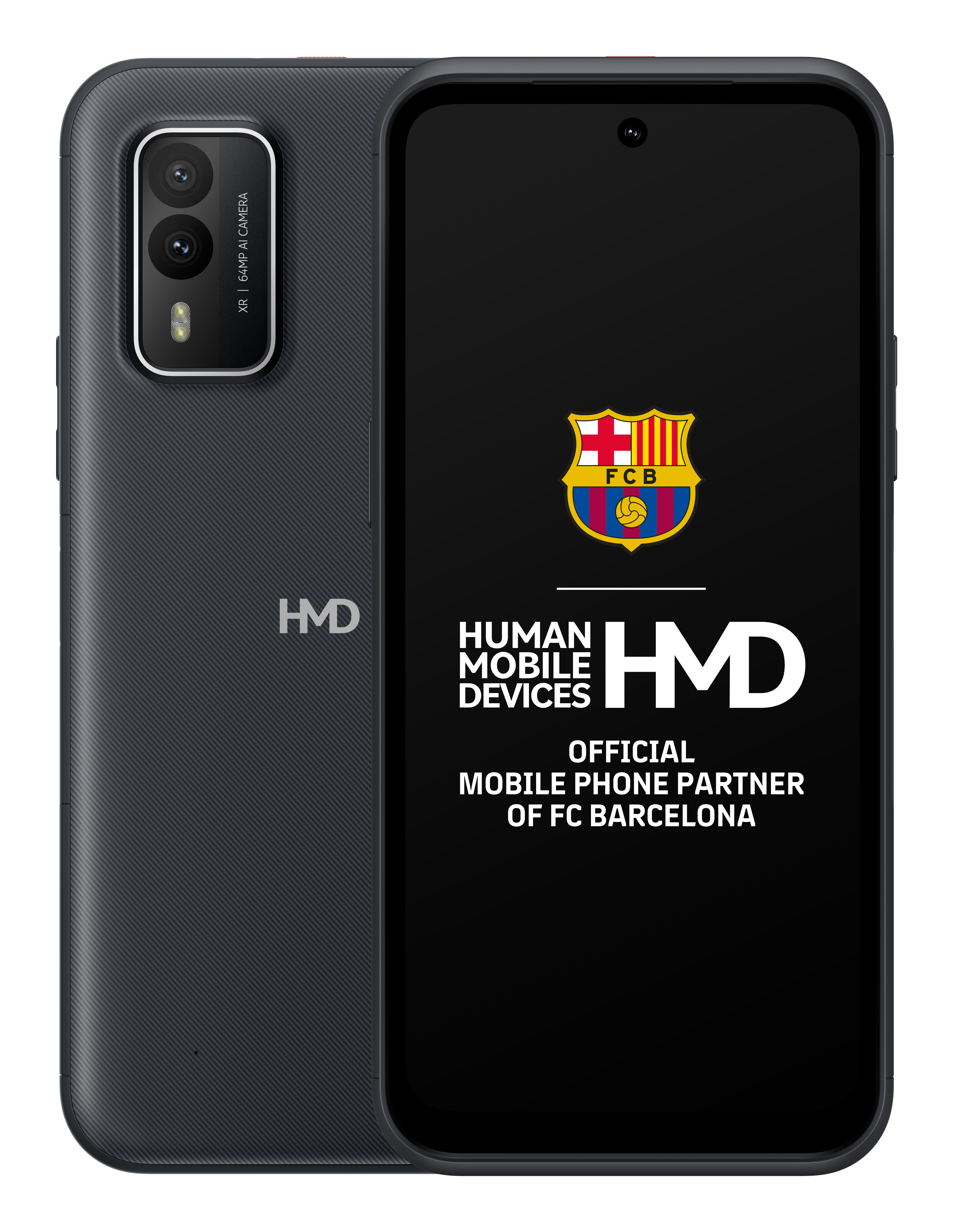 HMD XR21 16,5 cm (6.49") Doppia SIM Android 14 5G USB tipo-C 6 GB 128 GB 4800 mAh Nero
