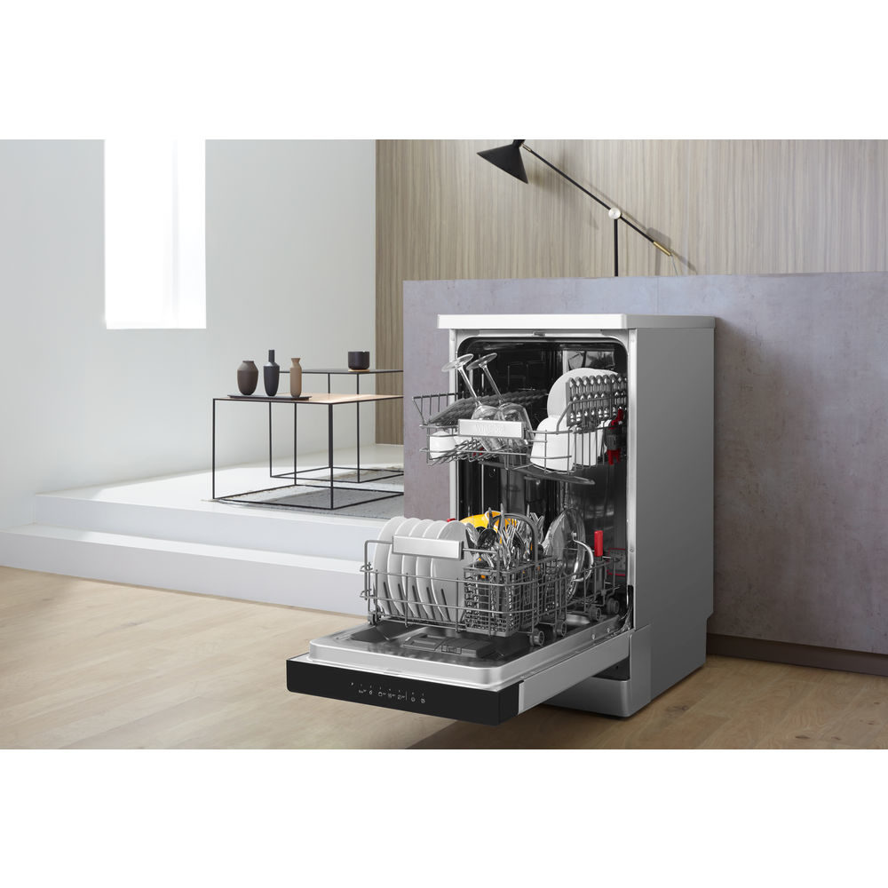 Whirlpool WSFO3T223PCXUK dishwasher Freestanding 10 place settings – image 3