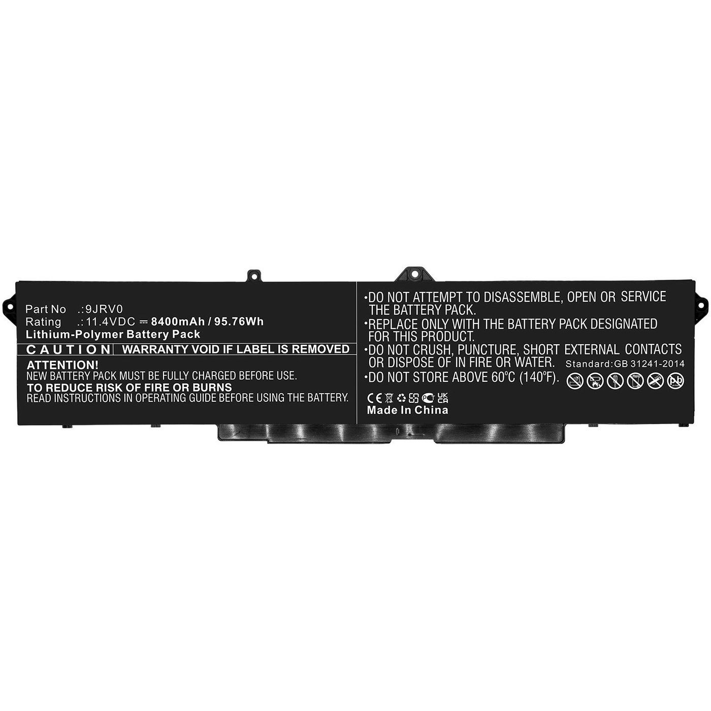 CoreParts MBXDE-BA0265 ricambio per laptop Batteria (Laptop Battery …