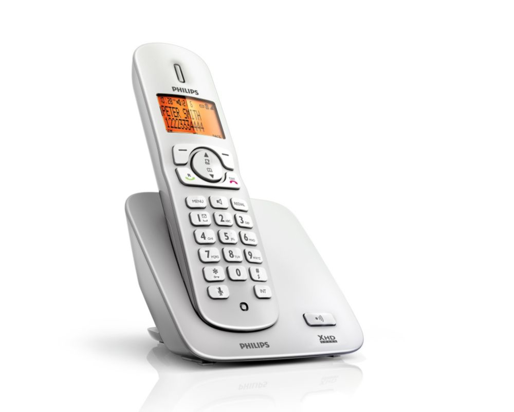 Philips Perfect sound CD2701S/51 telephone DECT telephone Caller ID Silver – image 1
