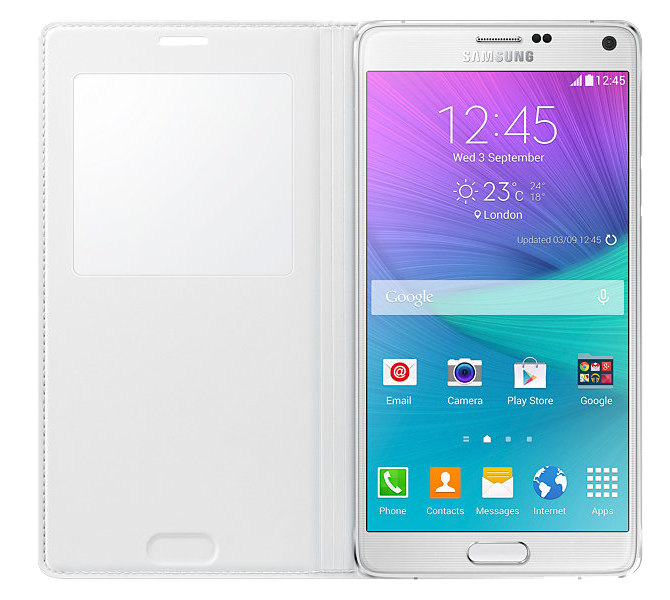 Samsung EF-CN910BWEGRU mobile phone case Folio White – image 2