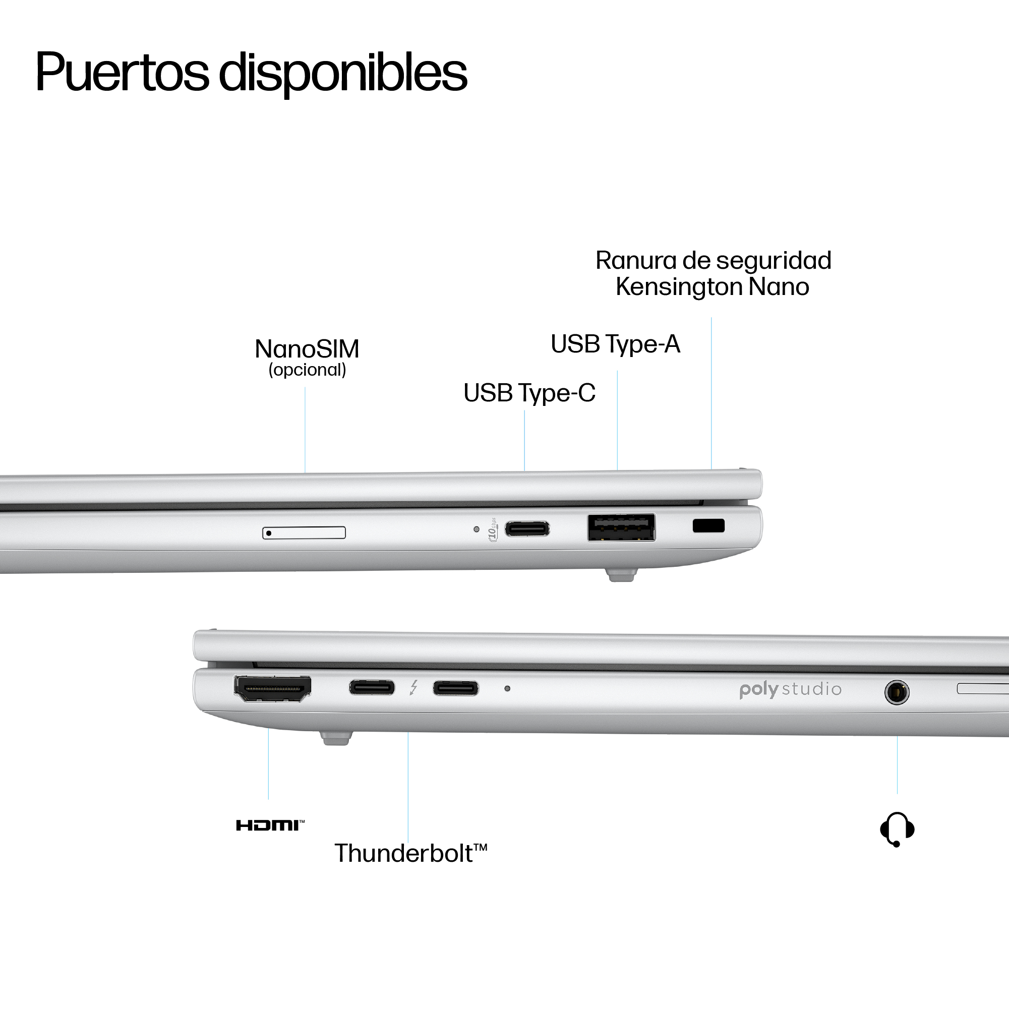 Portátil Profesional HP EliteBook 8 G1i 16" con IA - imagen 5