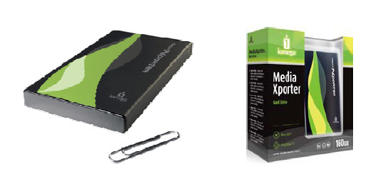 Iomega 160GB Media Xporter Drive