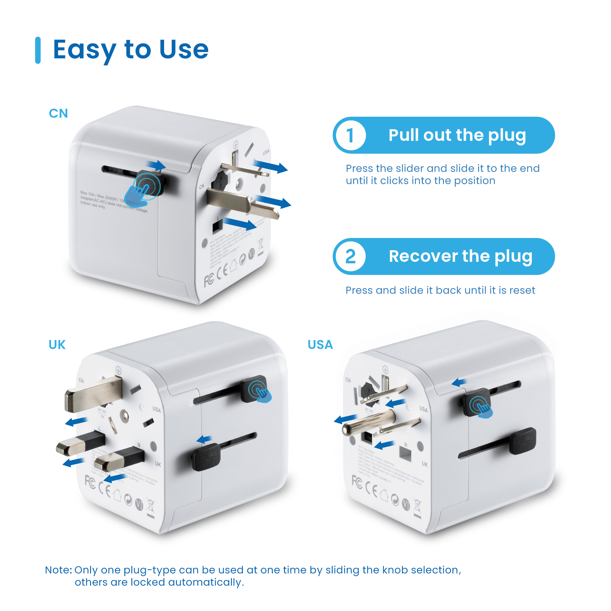 Ewent EW1472 mobile device charger White – image 6