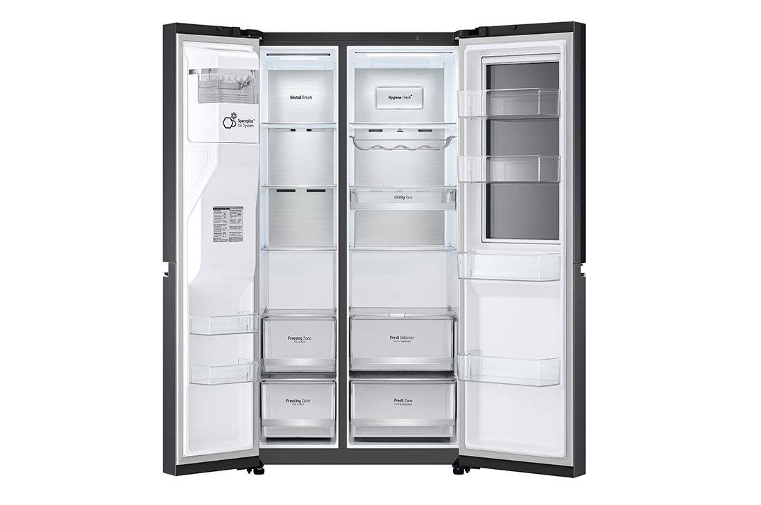 LG GC-X257CQFS side-by-side refrigerator Freestanding – image 9