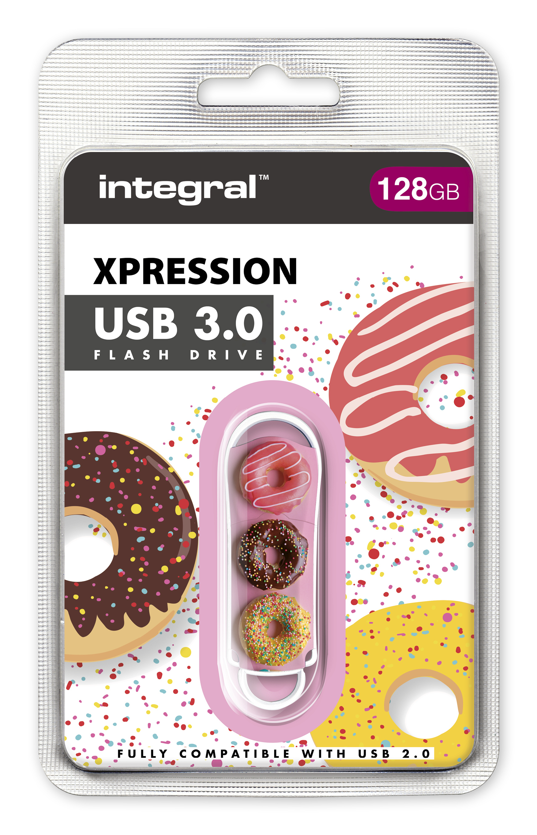 Integral 128GB USB3.0 DRIVE XPRESSION DOUGHNUTS – image 8
