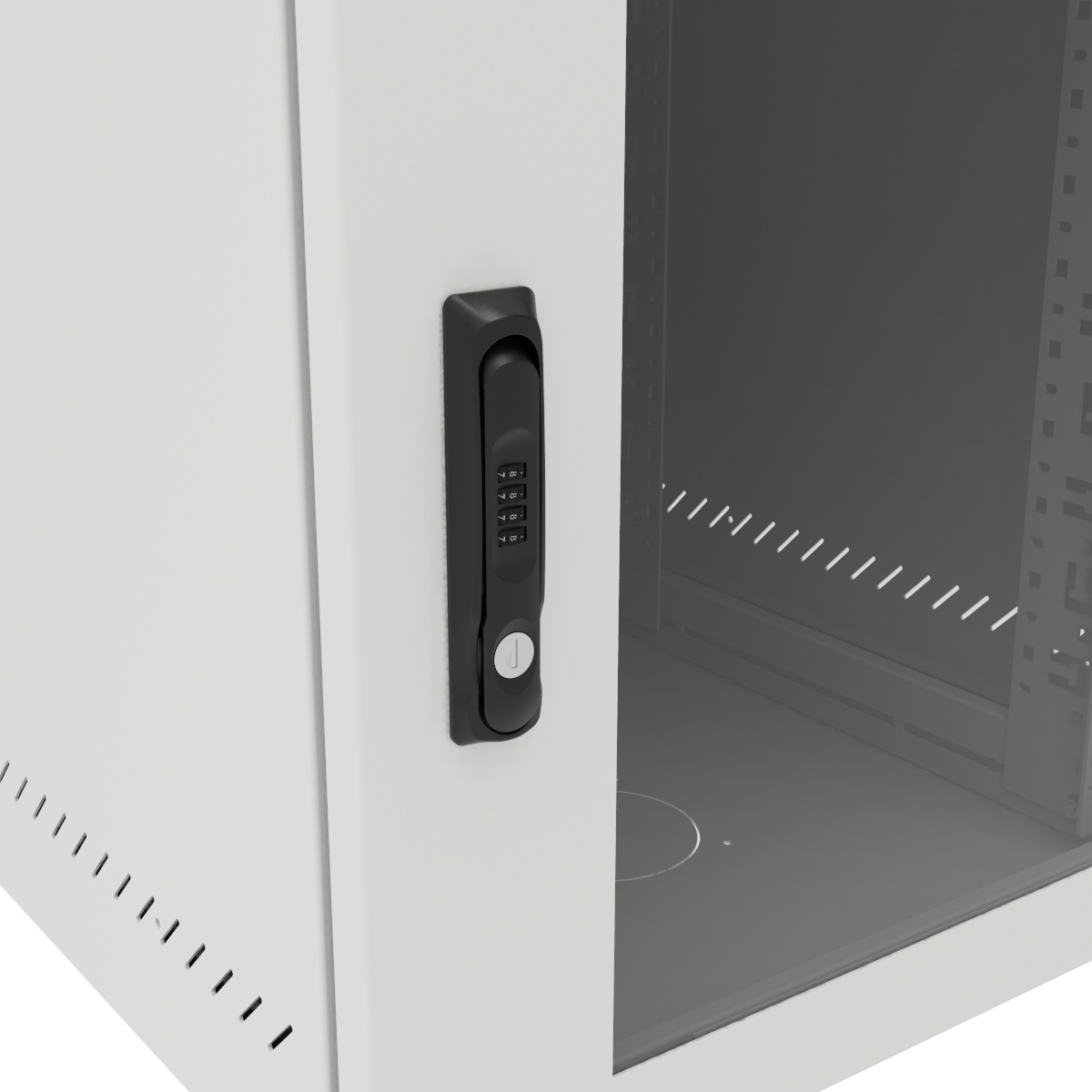 Vertiv VR Rack GL24WMCMP-W-SC-00-00 rack cabinet 12U Wall mounted rack White – image 4