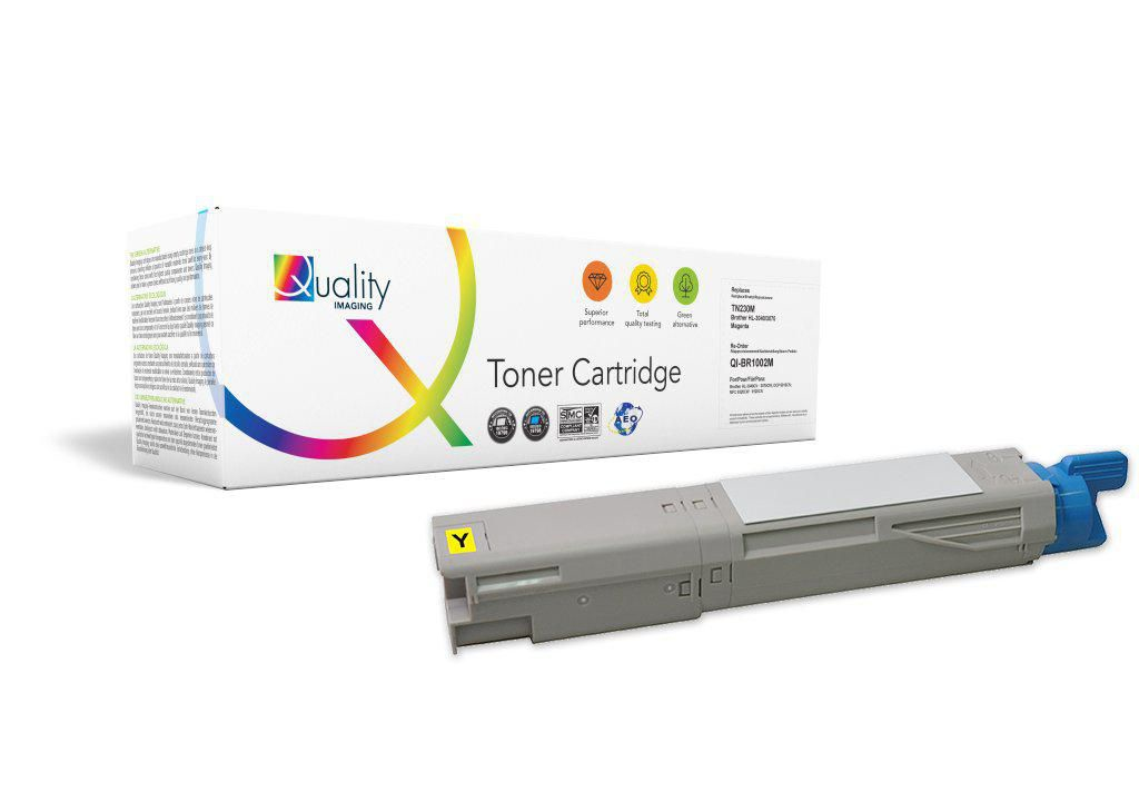 CoreParts QI-OK1012Y toner cartridge 1 pc(s) Compatible Yellow