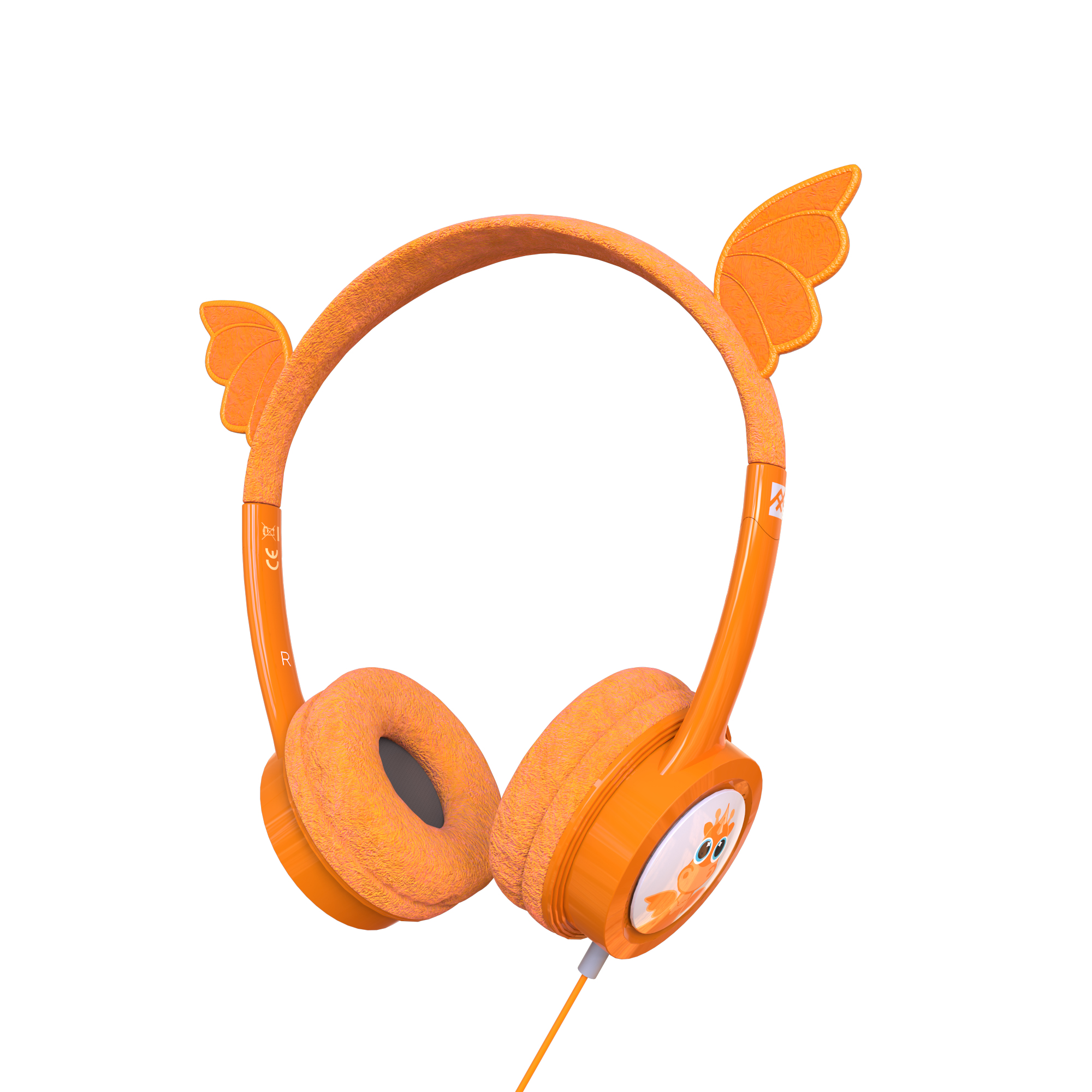 IFROGZ Headphone-Little Rockerz Costume-With Buddy Jack and Coiled Cable-FG-Dragon – image 5