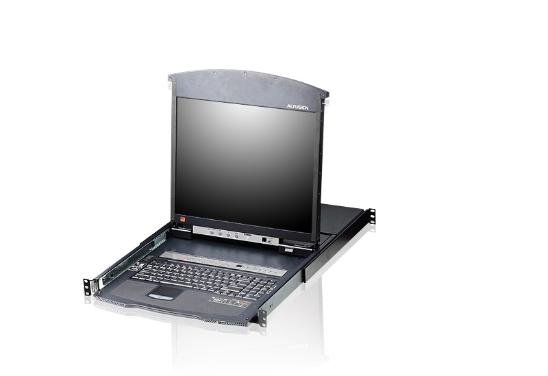 ATEN KL1508AM-AW-EE KVM switch Rack mounting Black