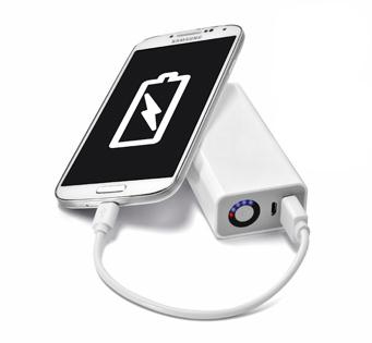 Cellularline POCKETCHG6000 mobile device charger Universal White USB Indoor, Outdoor