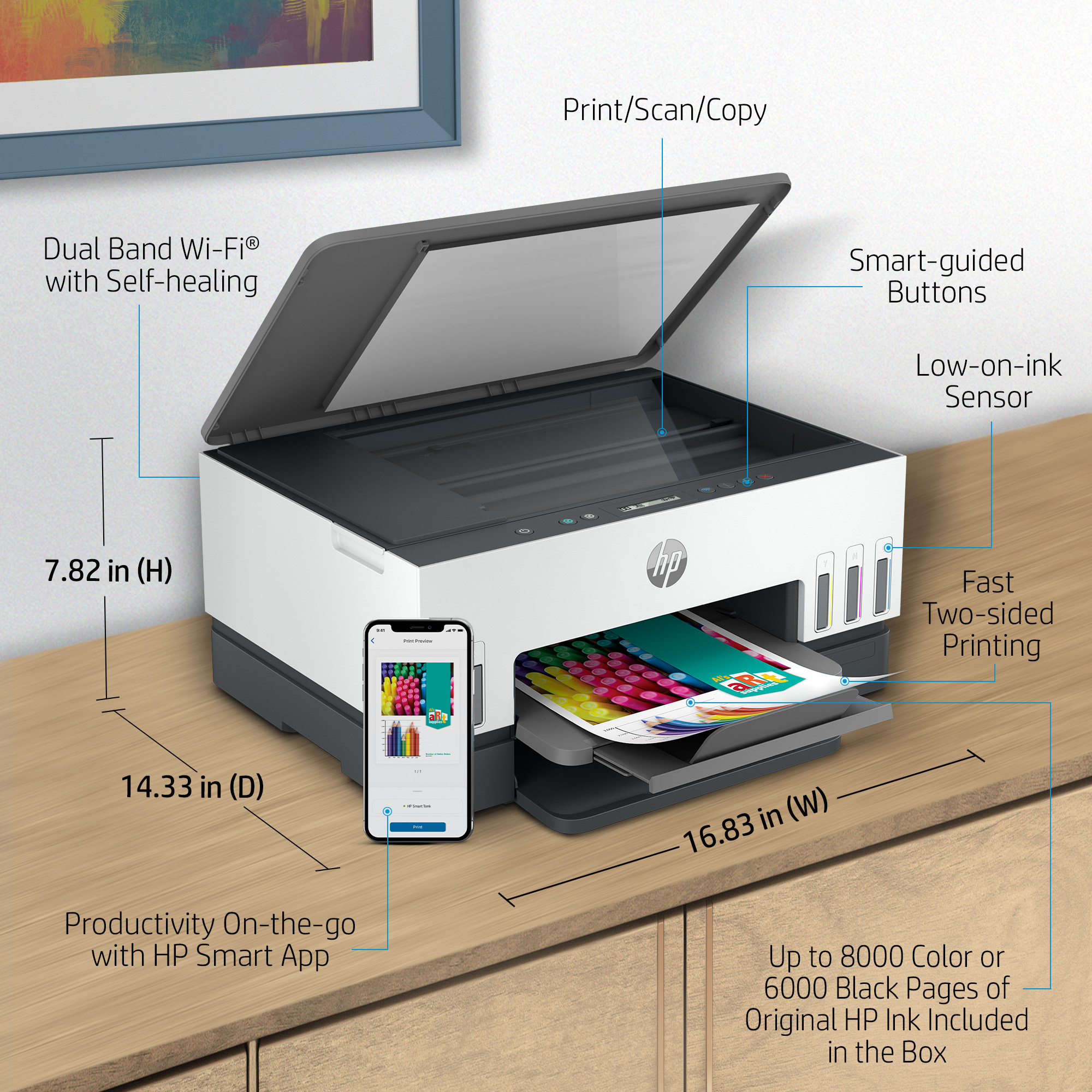 HP Smart Tank 6006 All in One Printer – image 7