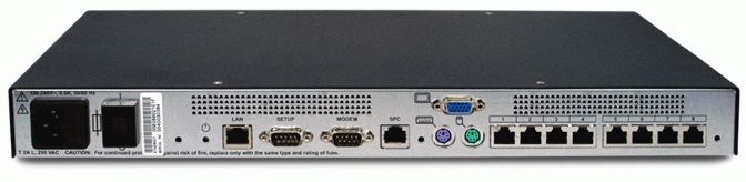 Vertiv DSR1021 KVM switch Rack mounting – image 2
