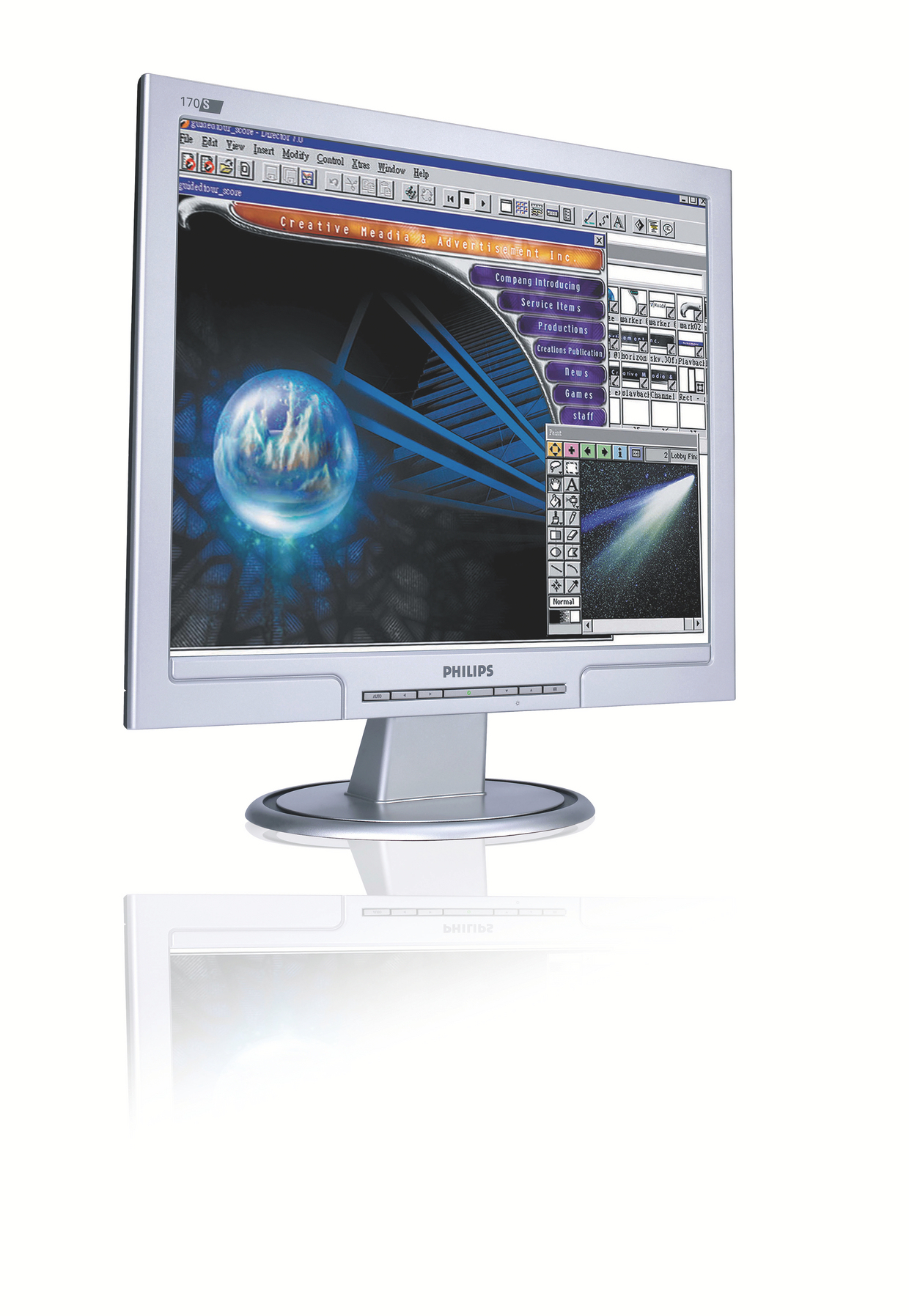 Philips LCD monitor 170S7FS/00 