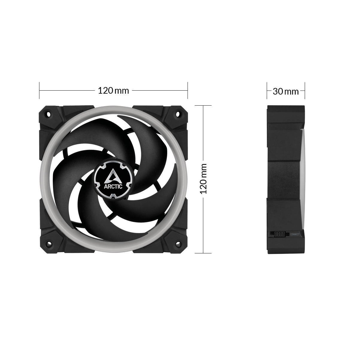 ARCTIC BioniX P120 A-RGB Pressure-optimised – image 5