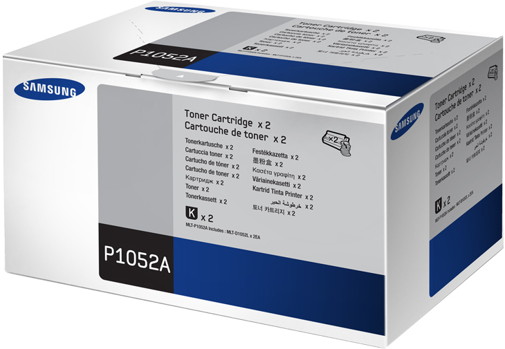 HP Samsung MLT-P1052A 2-pack High Yield Black Toner Cartridges – image 1