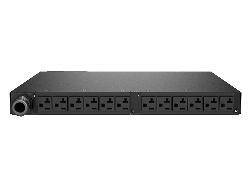 Vertiv Geist MNR3E1R5-12S203-2TL5A0H10-S power distribution unit (PDU) 12 AC outlet(s) 0U Black – image 2