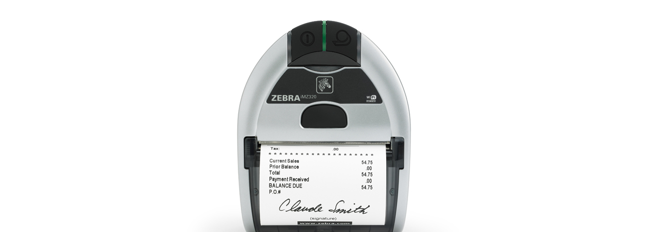 Zebra iMZ320 Wired & Wireless Direct thermal Mobile printer
