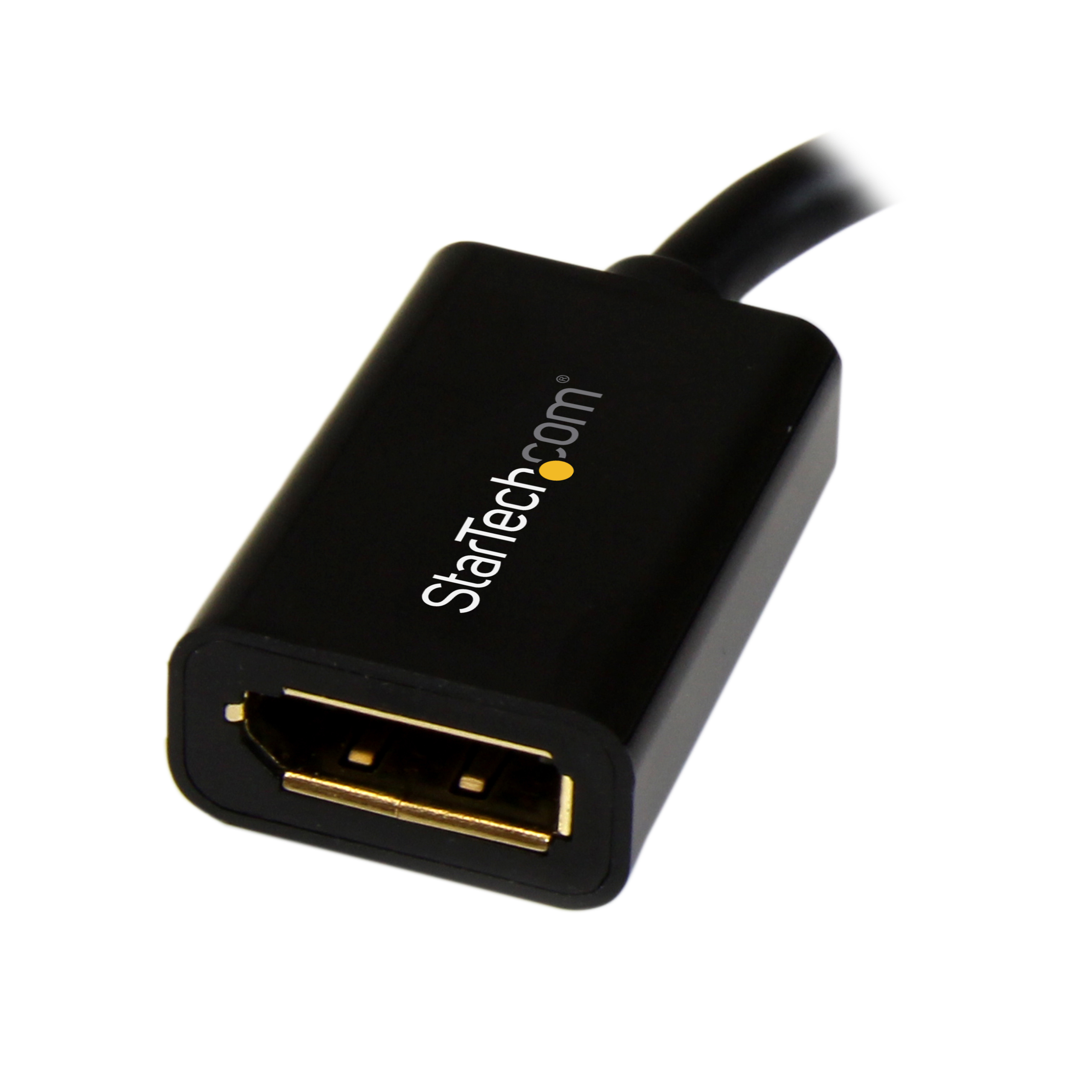 صورة كابل StarTech.com MDP2DPMF6IN بطول 6 بوصات من Mini DisplayPort إلى DisplayPort 1.2