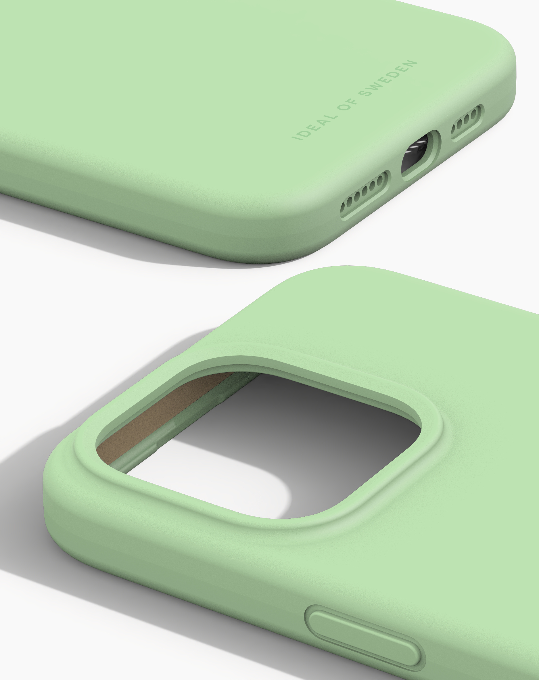 iDeal of Sweden Silicone Case iPhone 15 Pro Max Mint – image 2