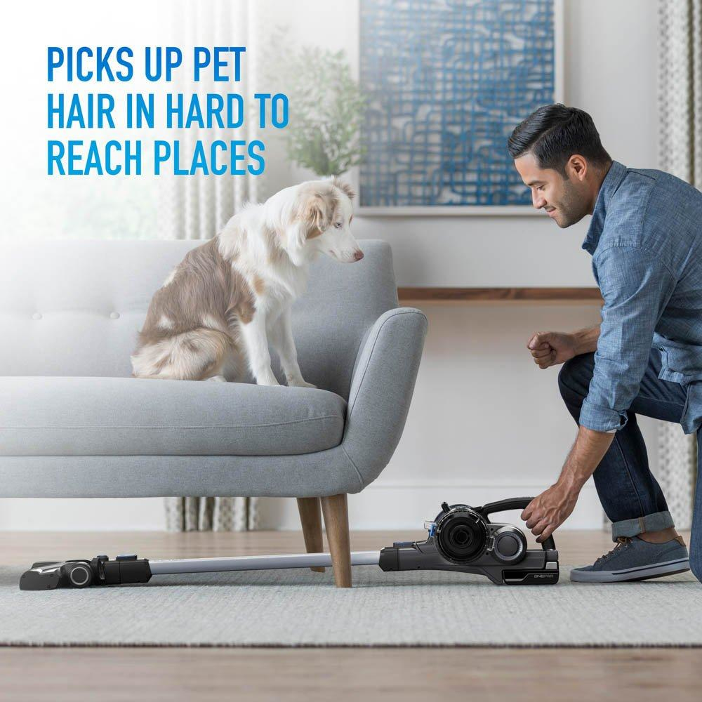 Hoover BH53310V stick vacuum/electric broom 2-in-1 stick vacuum Battery Dry Bagless Black, Blue 3 Ah – image 5