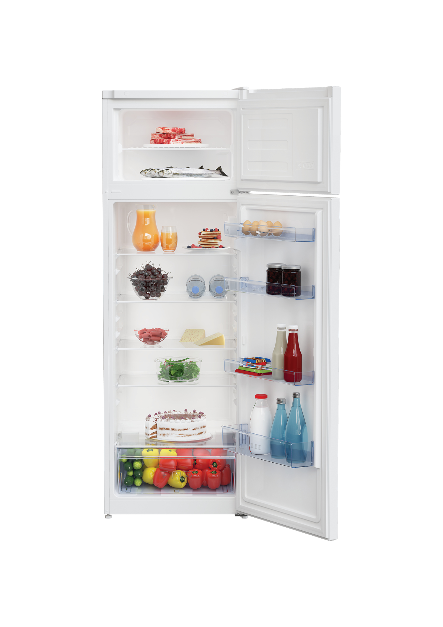 Beko RDSA280K20W fridge-freezer Freestanding – image 2