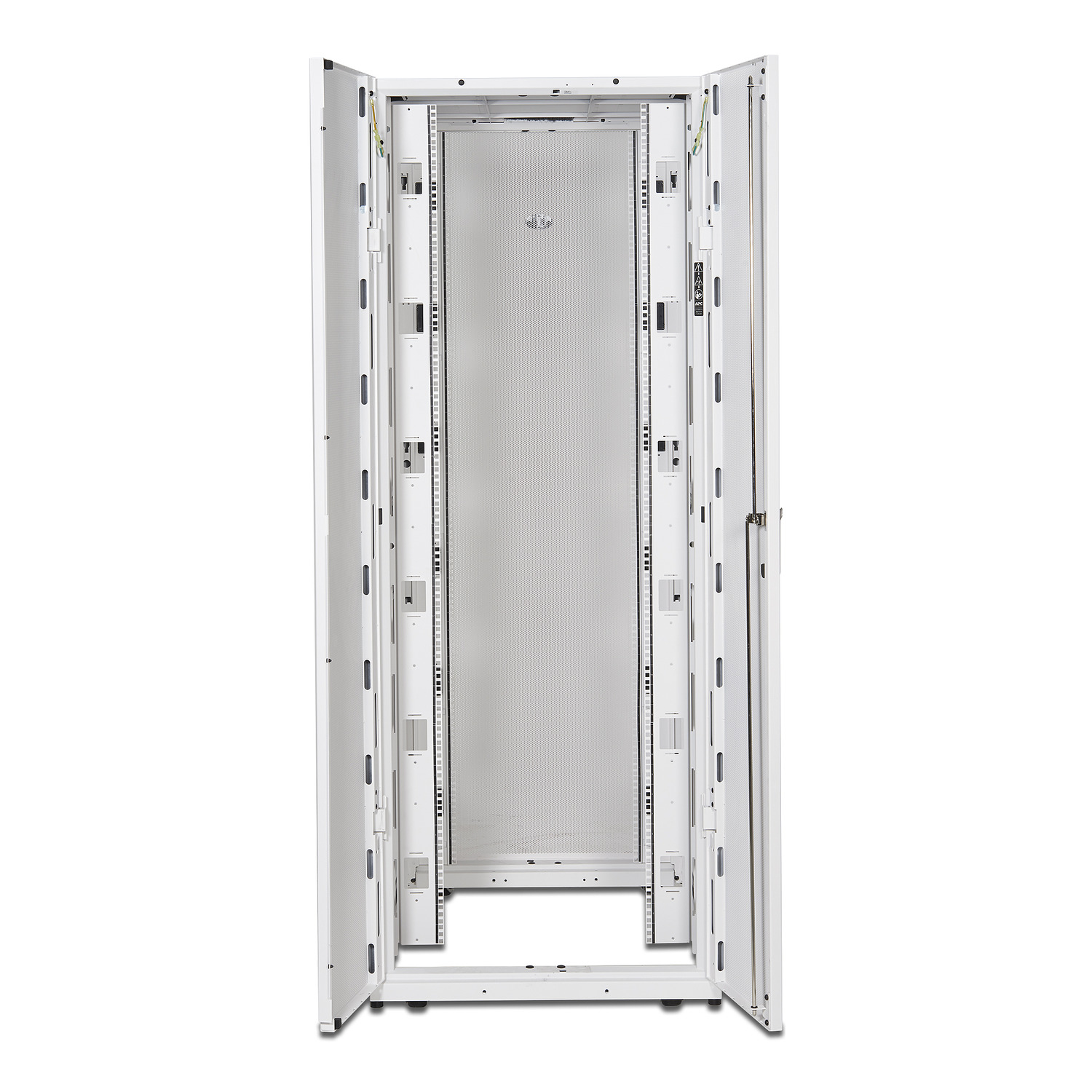 APC NetShelter SX, Server Rack Enclosure, 42U, White, 2258H x – image 6