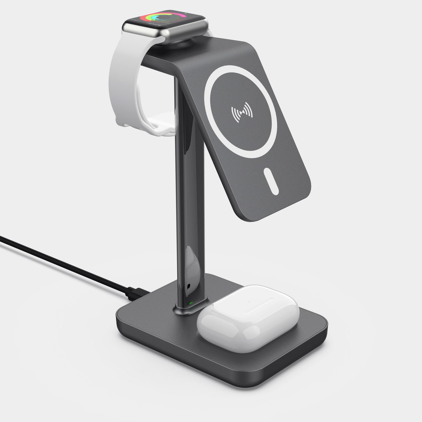 eSTUFF ES638201 mobile device charger Smartphone Aluminium AC Wireless charging Fast charging Indoor – image 5