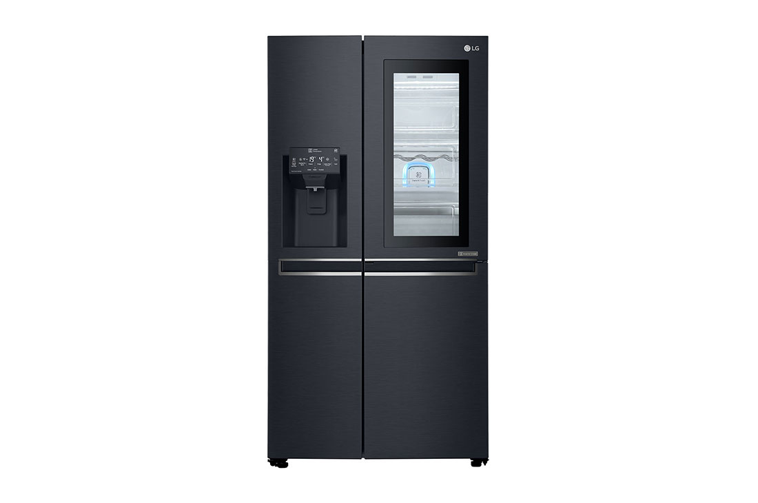 LG GSX960MTAZ side-by-side refrigerator Freestanding – image 2