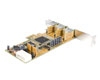 StarTech.com 3 Port PCI Express 12V PoweredUSB Adapter Card - USB PlusPower – image 5