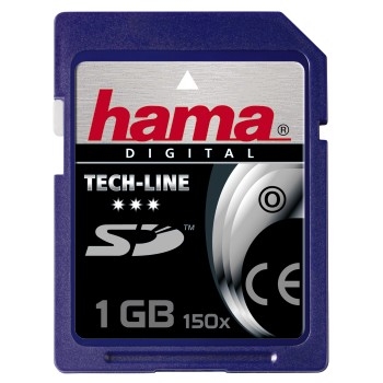Hama Tech-Line SecureDigital 1Gb Card