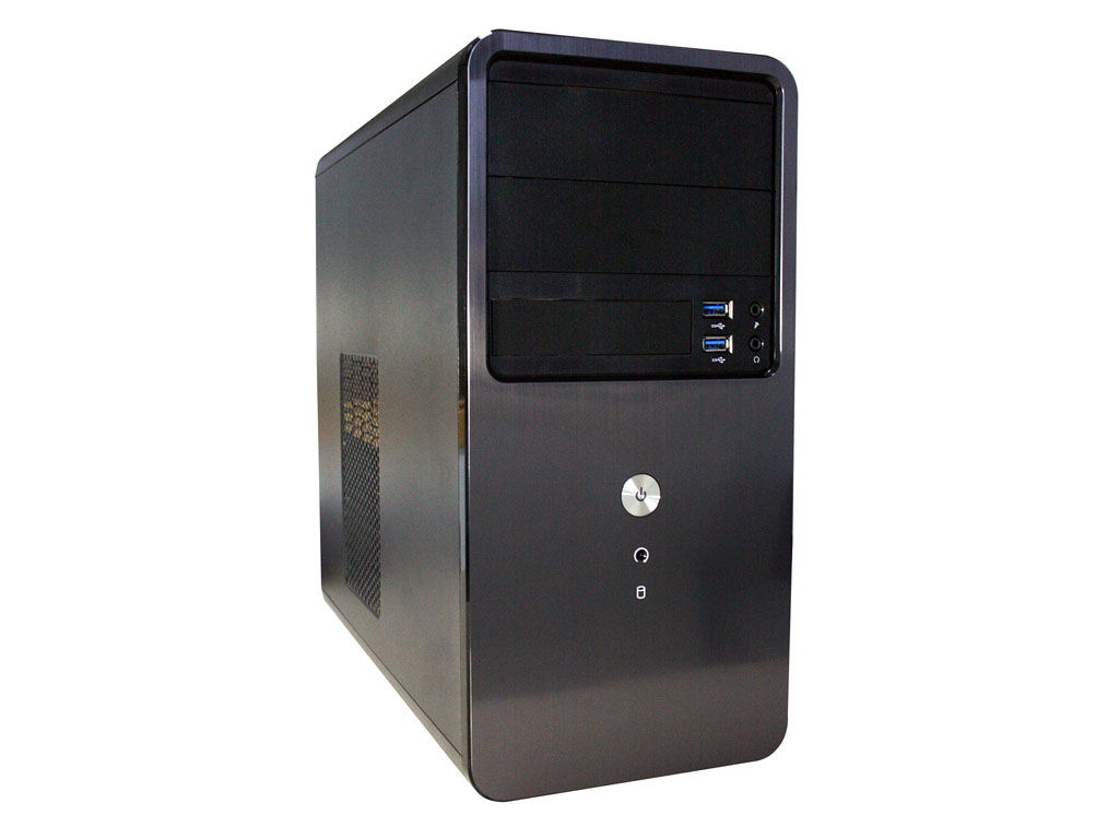 CoolBox LP-220344 Midi Tower Black