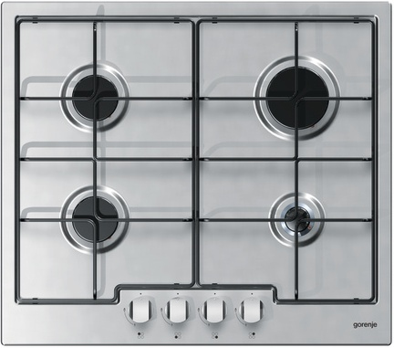 Gorenje G6N4AX Stainless steel Built-in Gas 4 zone(s)