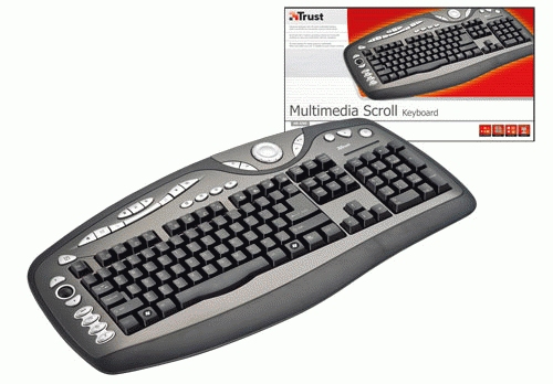 Trust Multimedia Scroll Keyboard KB-2200, SI – image 3