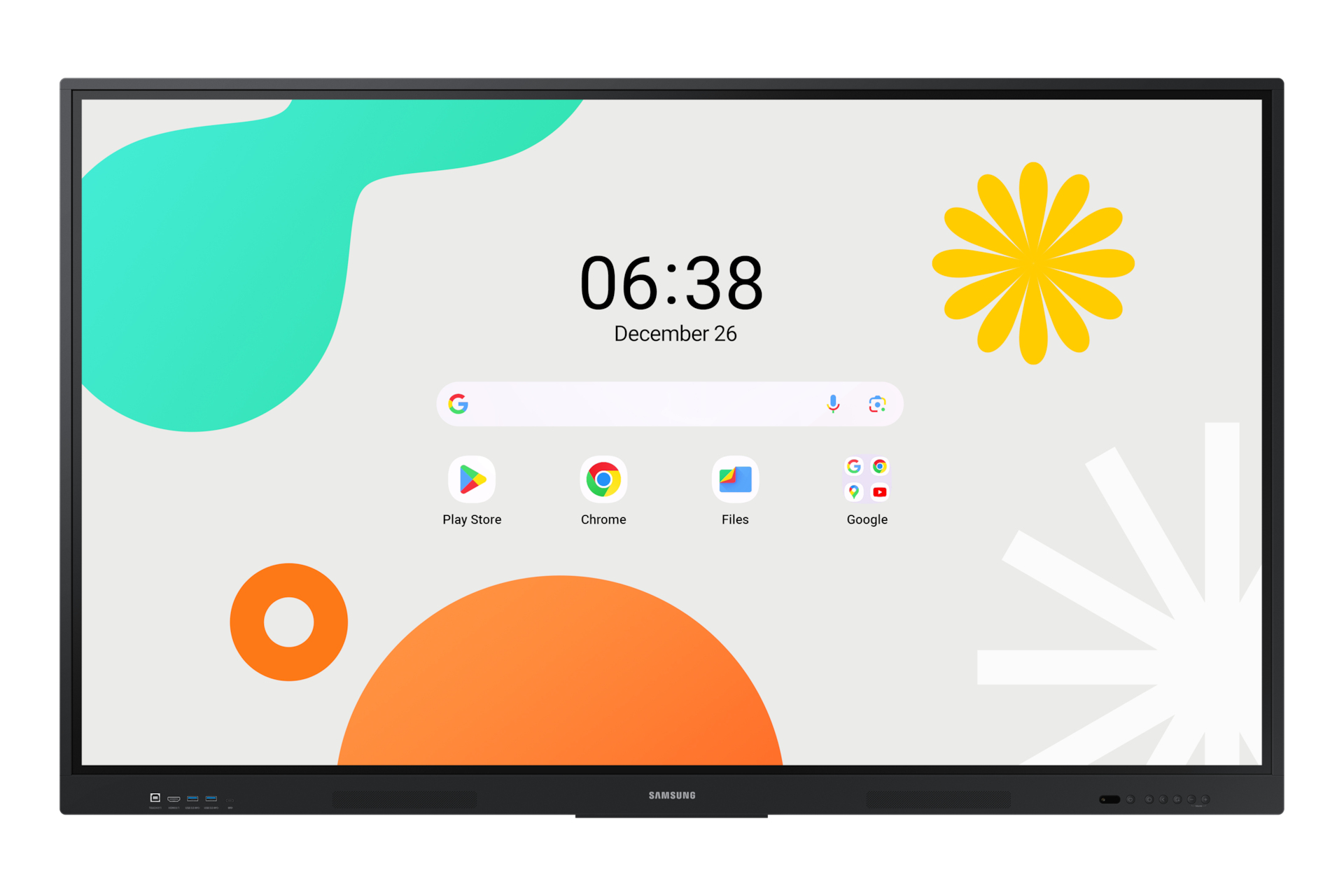 MONITOR INTERACTIVO SEÑALIZACION DIGITAL SAMSUNG 65 ANDROID OS, WA65F UHD, WIFI 12/7, TOUCH