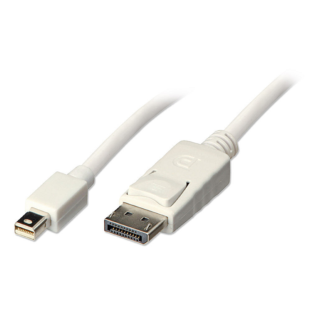 Lindy 41059 DisplayPort-kabel 5 m Vit