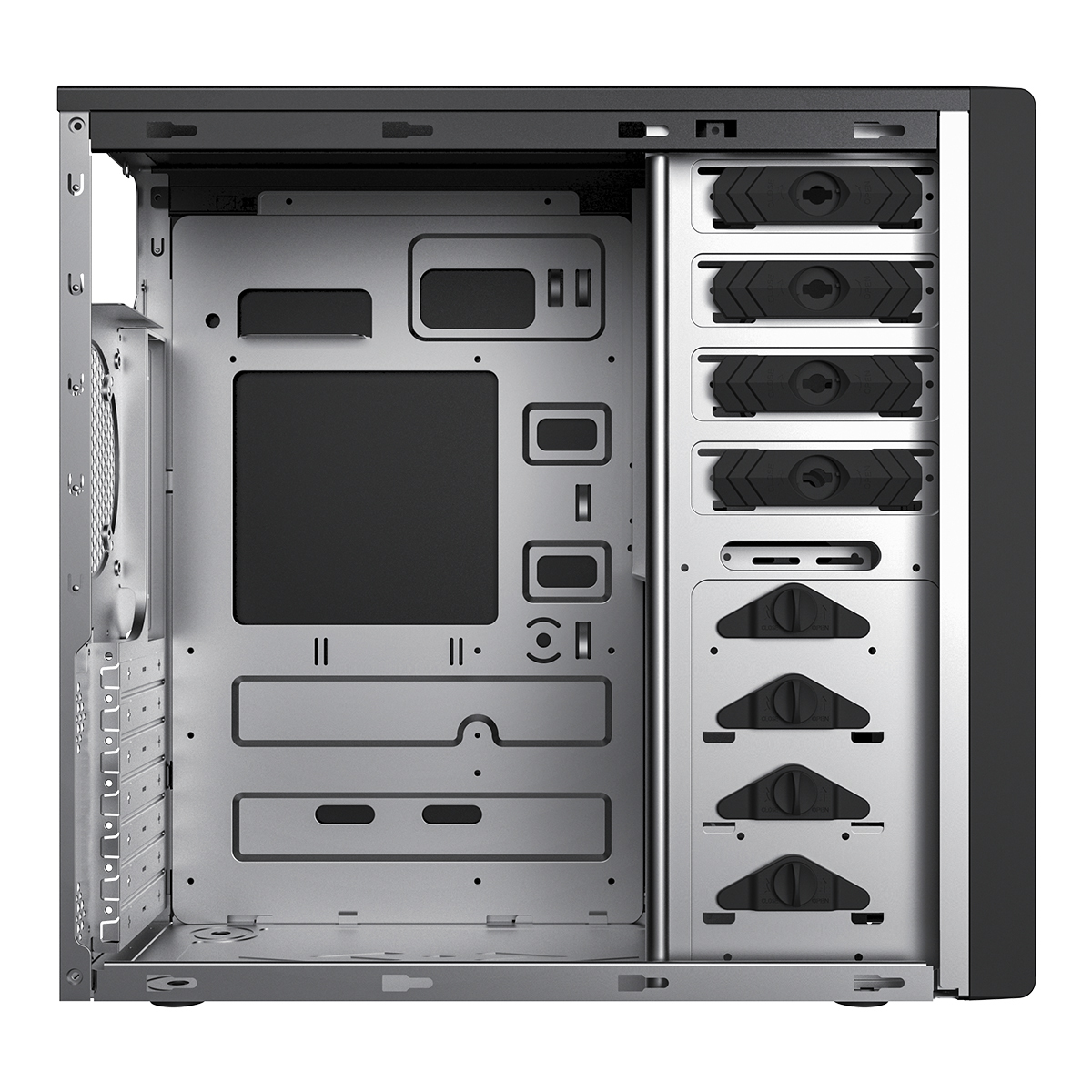 UNYKAch UK 8016 EVO Tower Black 500 W image 3