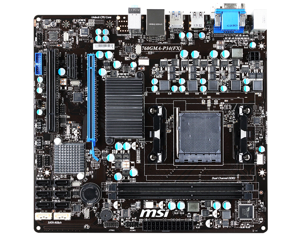 MSI 760GMA-P34 (FX) – image 2