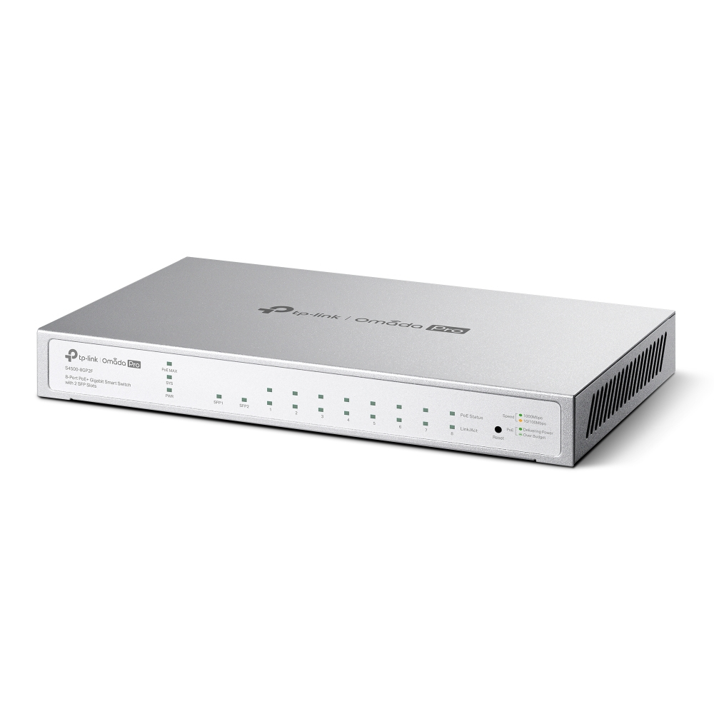 TP-Link Omada Pro 8-Port PoE+ Gigabit Smart Switch with 2 SFP Slots – image 3