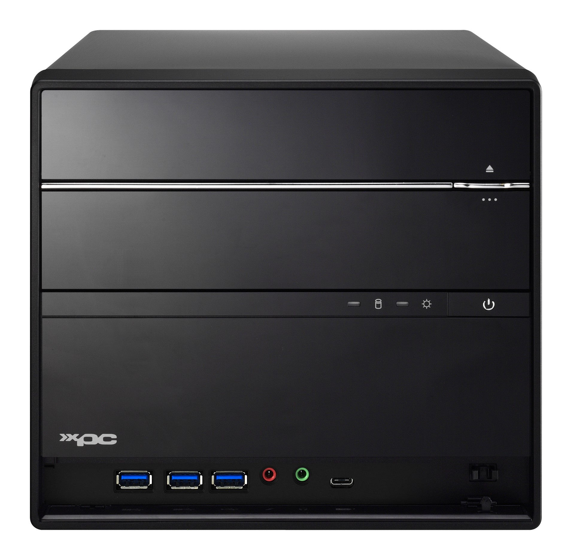 Shuttle XPC cube Barebone SH570R6 Plus – S1200, Intel H570, 1x PCIe X16, 1x PCIe X4, 2x M.2, 2xDP, 1xHDMI, 2x LAN, 1x 5.25″, 2x 3.5″, 500W PSU image 12