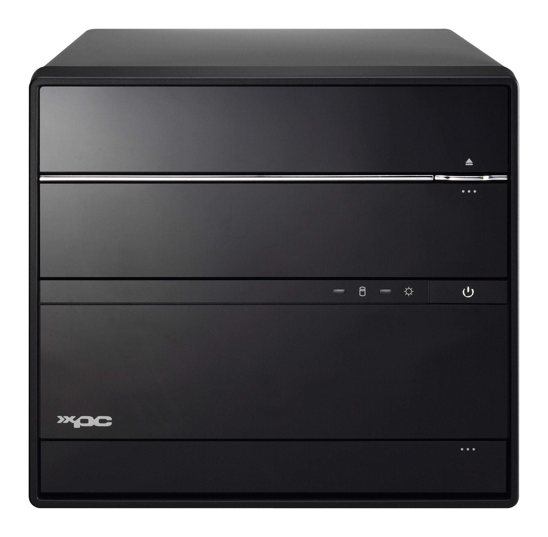 Shuttle XPC cube Barebone SH570R6 Plus – S1200, Intel H570, 1x PCIe X16, 1x PCIe X4, 2x M.2, 2xDP, 1xHDMI, 2x LAN, 1x 5.25″, 2x 3.5″, 500W PSU image 11