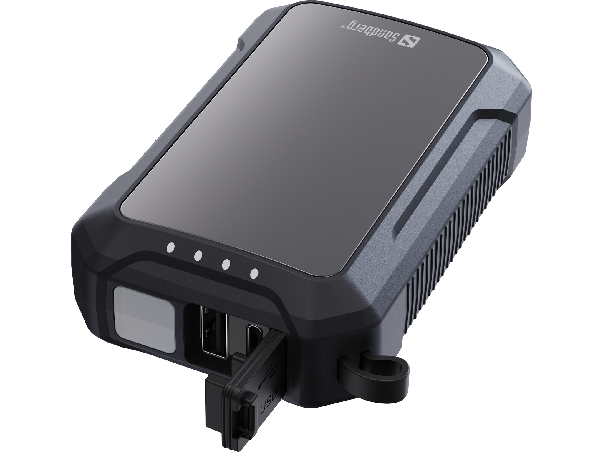 Sandberg 420-65 basstationer Litium Polymer (LiPo) 10000 mAh Svart