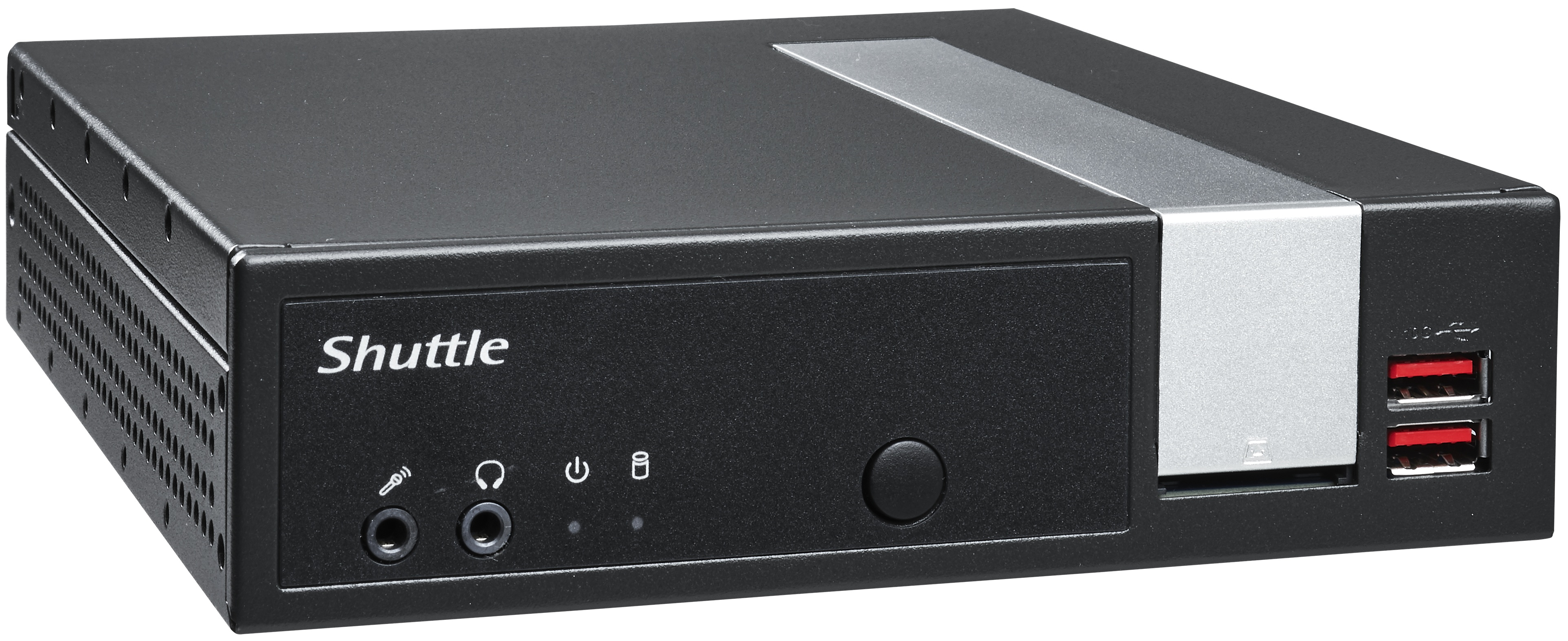 Shuttle XPC slim DL2000XA Intel® Celeron® N4505 4 GB DDR4-SDRAM 128 GB SSD Slim PC Mini PC Black image 2