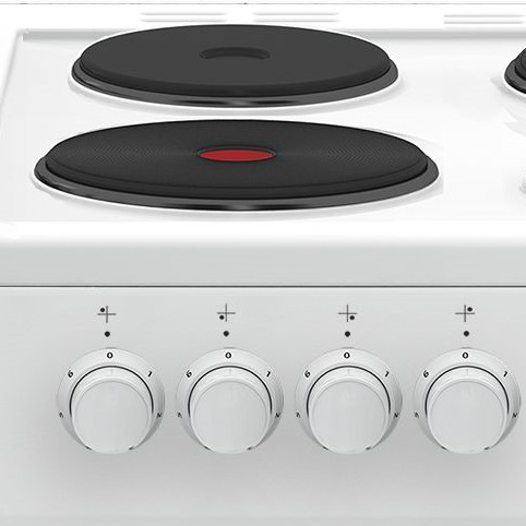 Beko FSS56000GWC cooker Freestanding cooker Electric Sealed plate White – image 2